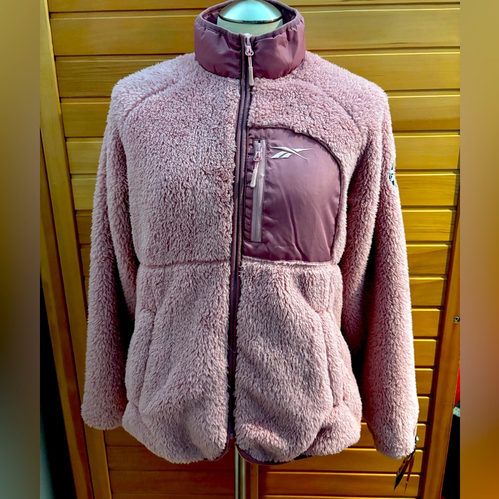 BNWT REEBOK FAUX FUR OUTERWEAR